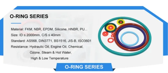 Guarnizioni O-ring in gomma Swks FKM NBR HNBR EPDM Silicone O